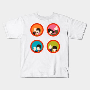 yellow submarine minimal Kids T-Shirt